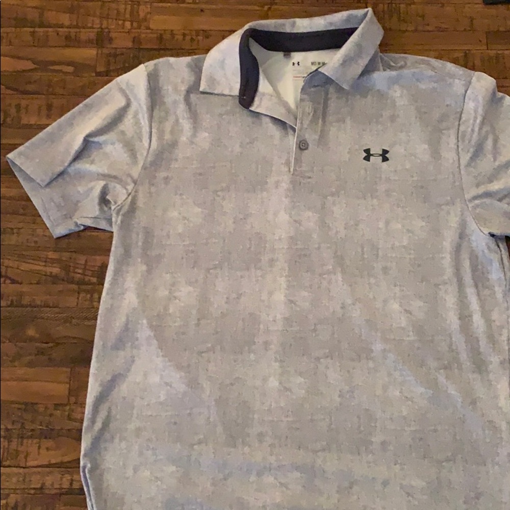 Under Armour Golf Polo size Medium - Picture 3 of 4